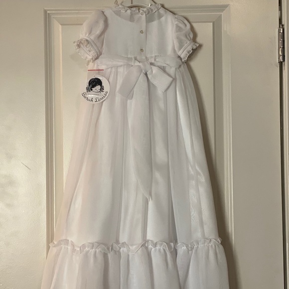 Christening/Baptism/Wedding Gown, beads embroidery - Picture 6 of 7